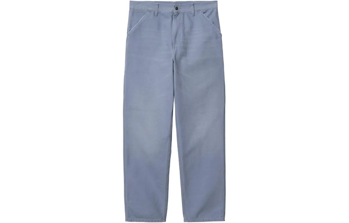 Carhartt WIP Single Knee Pant Casual Pants Men's Blue Purple