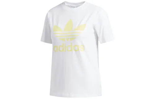 Adidas Originals Set in Sleeve T Shirt Women's White