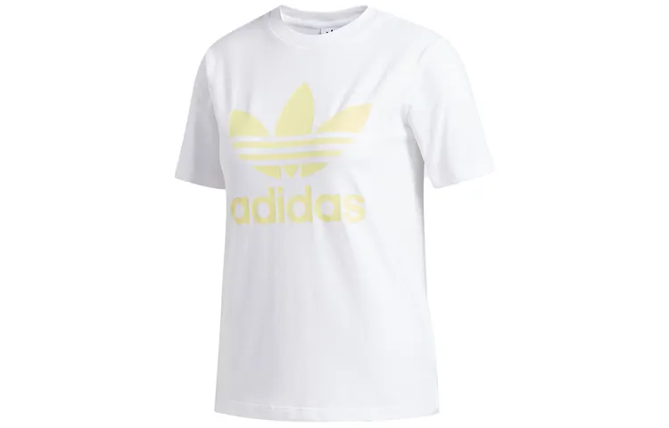 Adidas Originals Set in Sleeve T Shirt Women's White