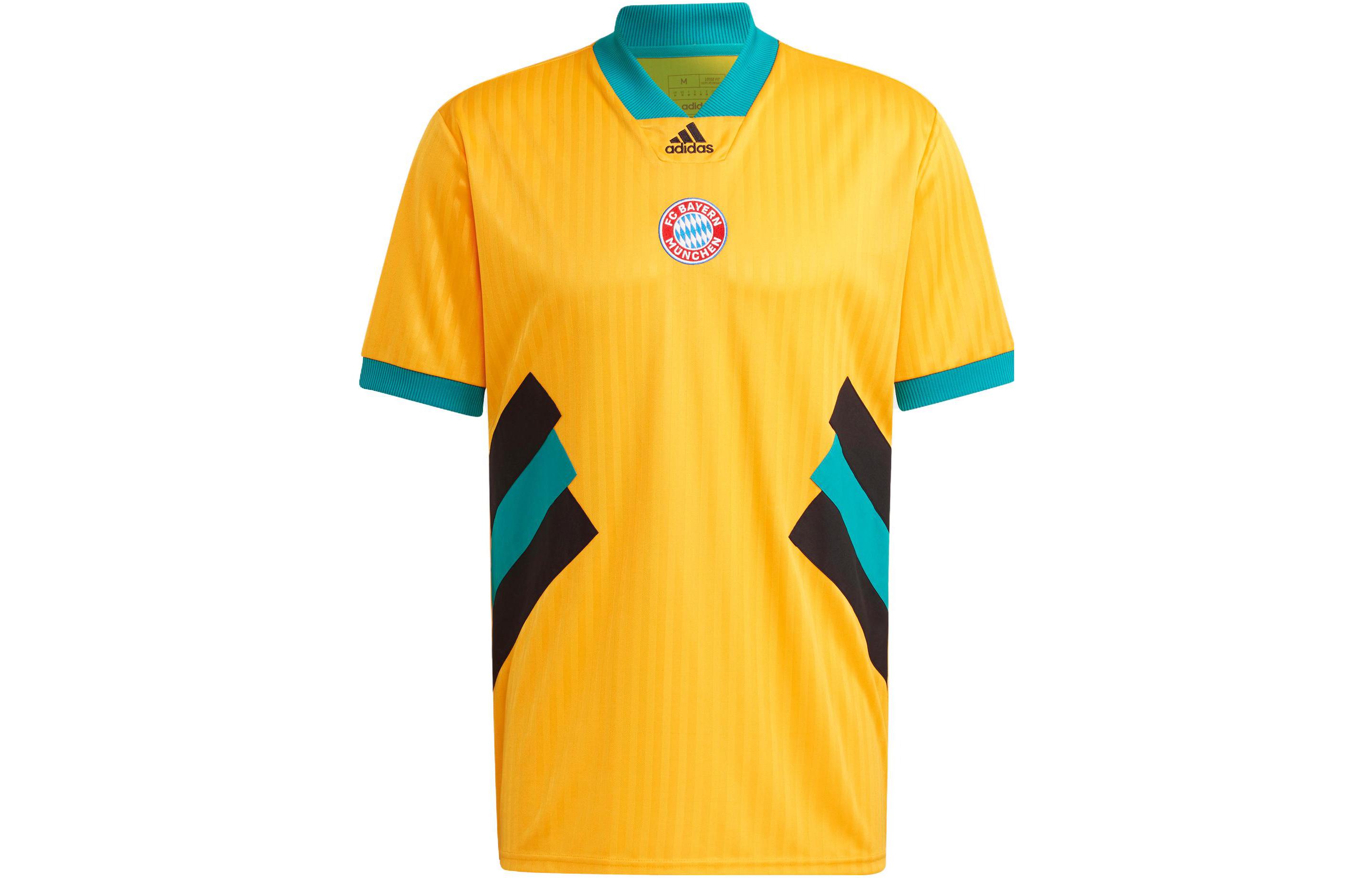 Adidas SS23 Soccer Jersey Men’s Semi Fluorescent Gold