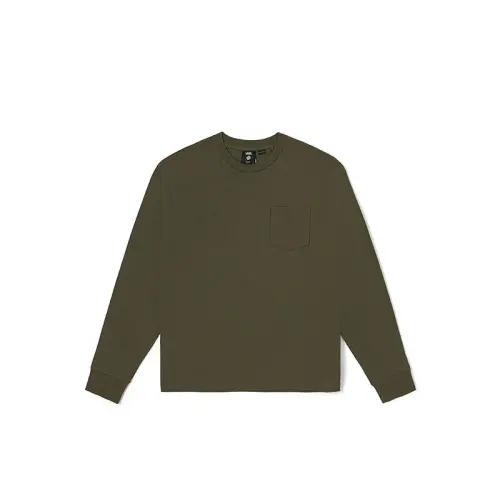 Vans X LIZZIE ARMANTO T Shirts Women's Army Green Crew Neck Moderate Straight Fit