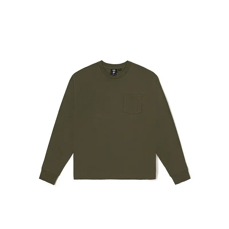Vans X LIZZIE ARMANTO T Shirts Women's Army Green Crew Neck Moderate Straight Fit