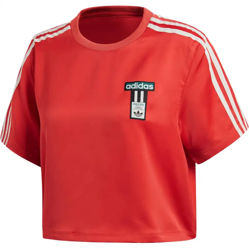 Adidas Originals T Shirt Women's Amazon Red