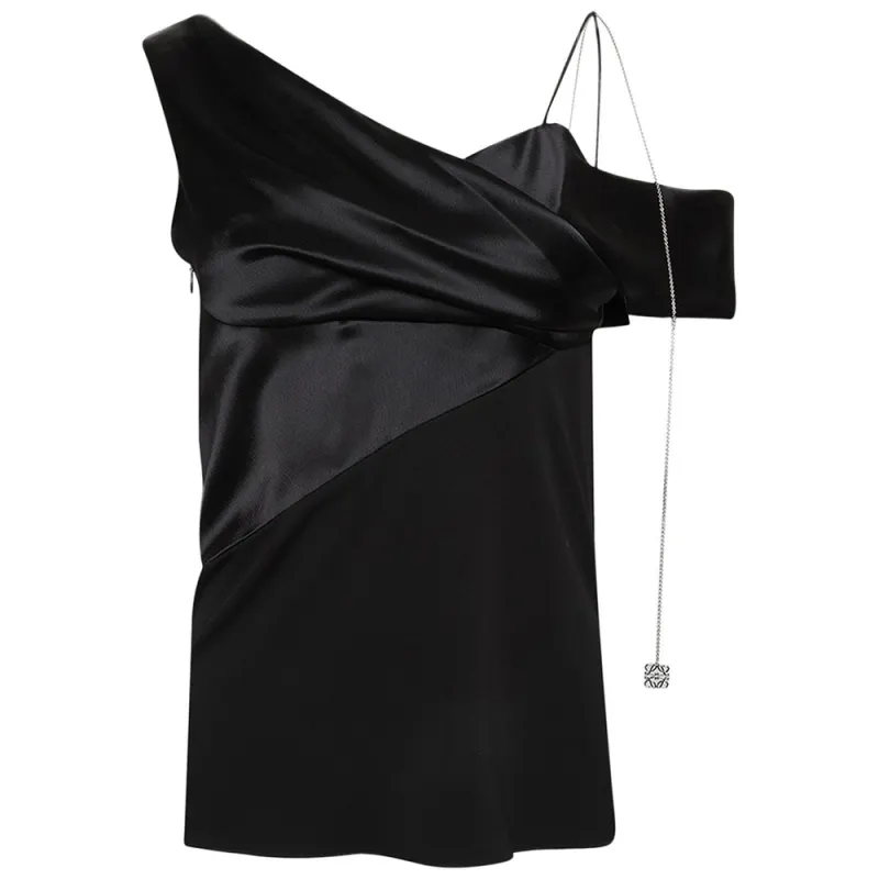 LOEWE Draped Top 'Black'