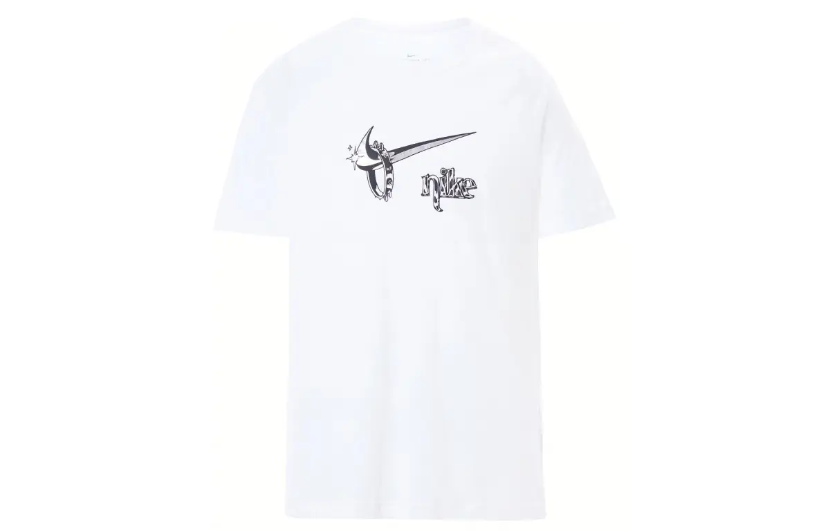 Nike Set in Sleeve T Shirt Women's White