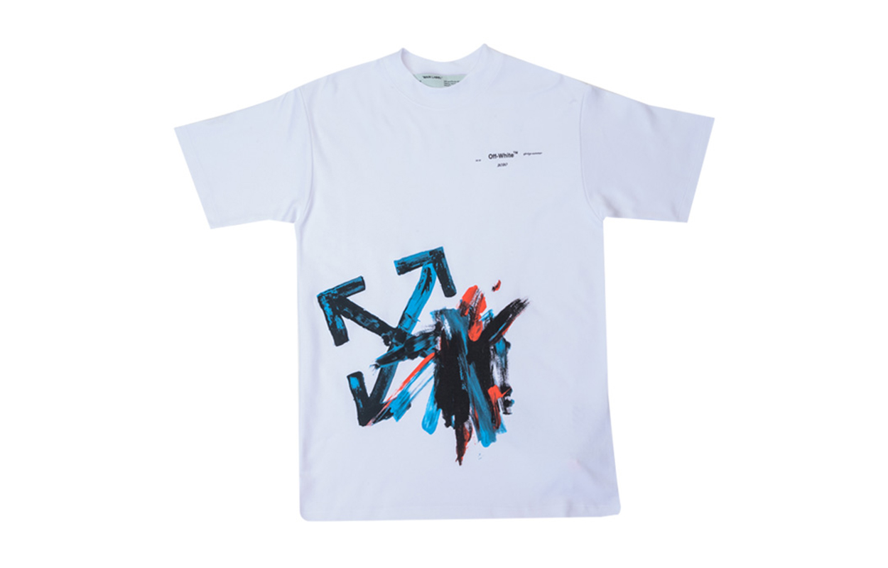 Женская футболка OFF-WHITE (белая)
