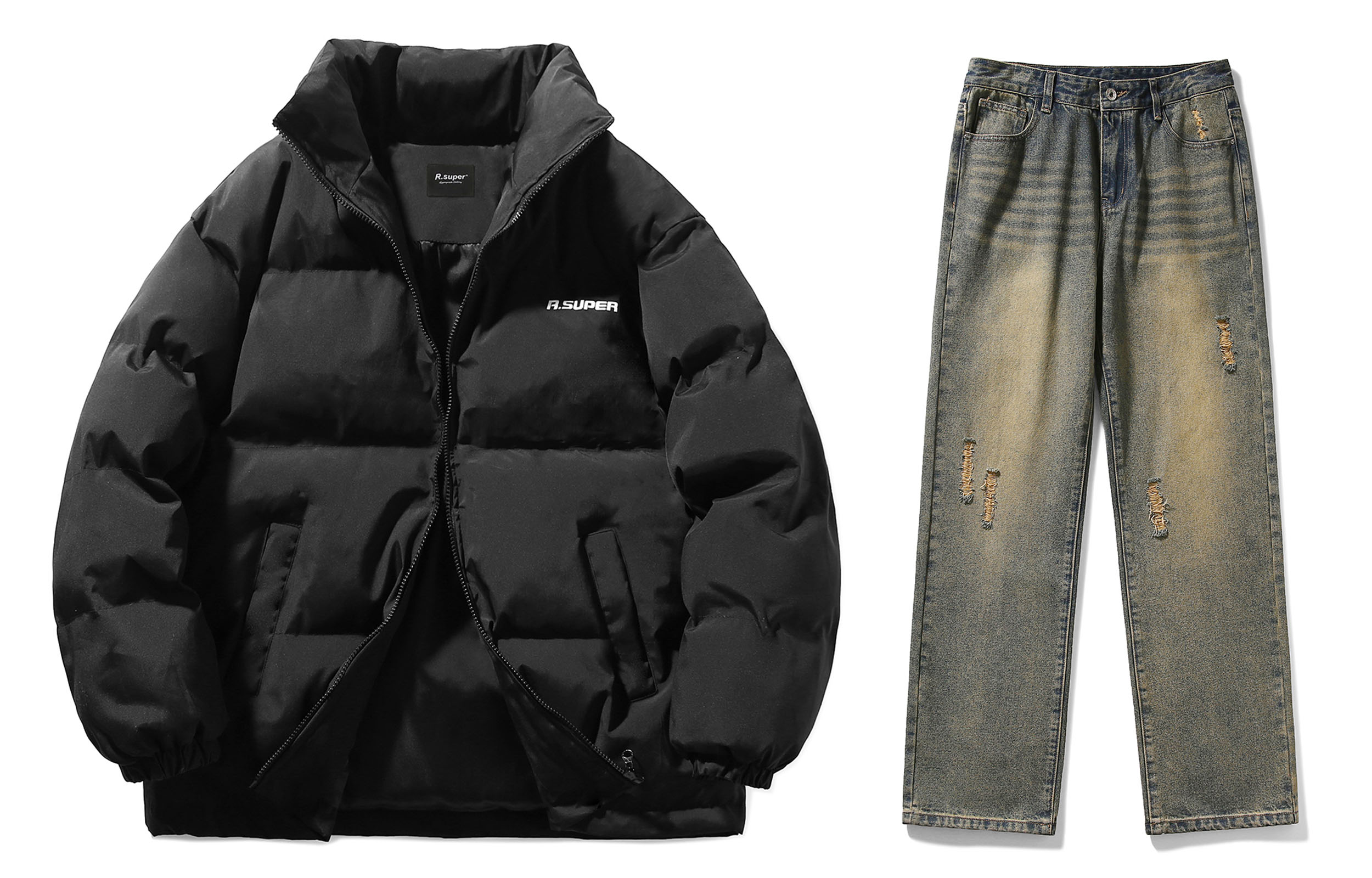 R.super Casual Sportswear Unisex