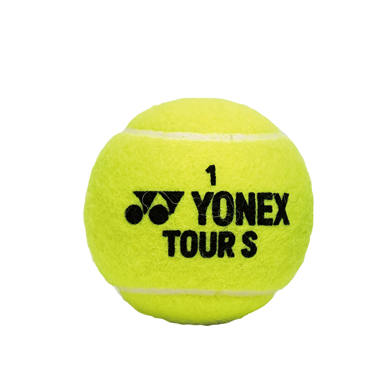 YONEX TOUR S Tennis Balls Wool, Nylon, Polyester Training Ball Yellow
