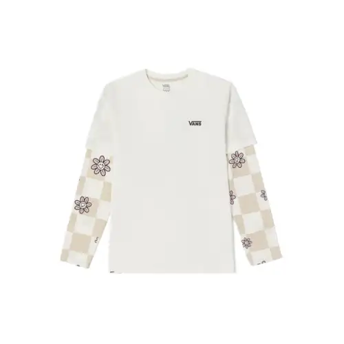 Vans T Shirts Women's White Crew Neck Moderate