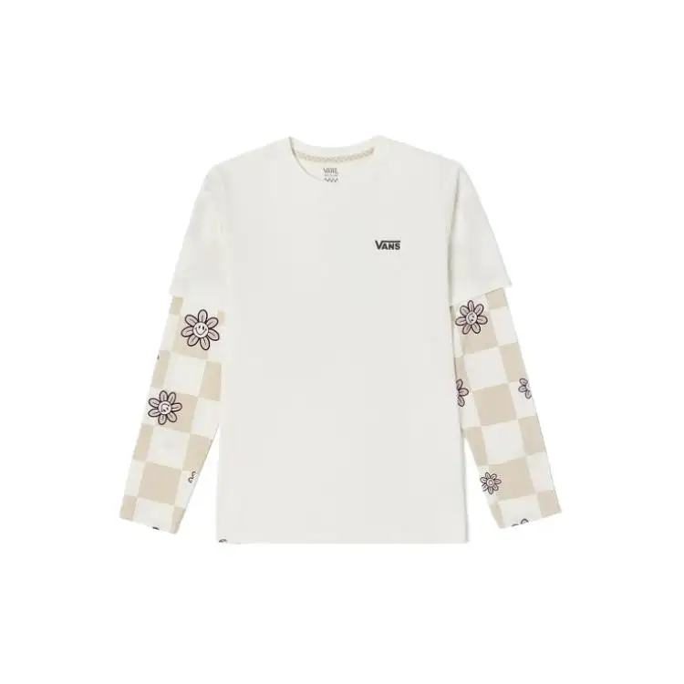 Vans T Shirts Women's White Crew Neck Moderate