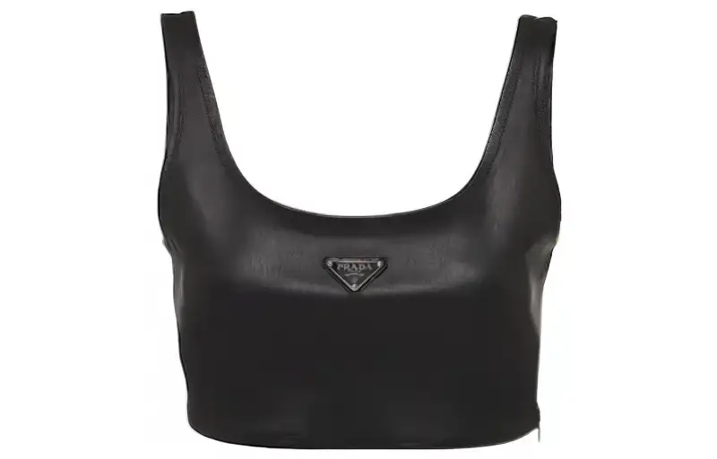 PRADA Tank Tops Women's Black Other