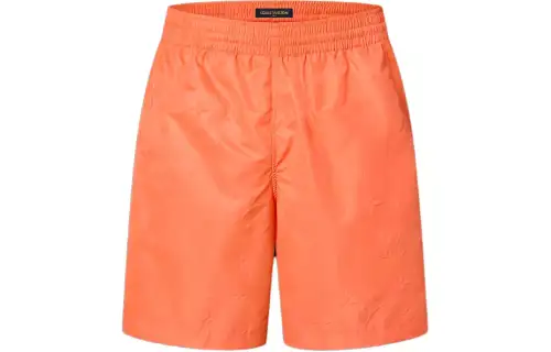 LOUIS VUITTON Monogram Nylon Swim Board Shorts Casual Shorts Men's Orange