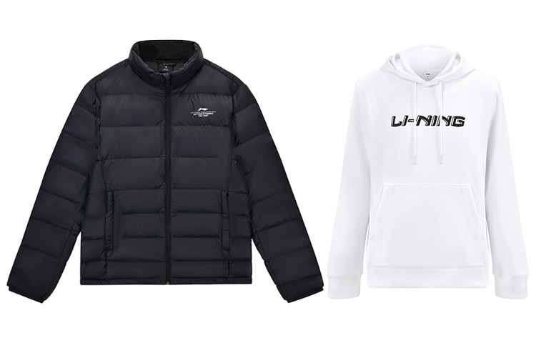 Li Ning Table Tennis Collection Casual Sportswear Unisex Black+White