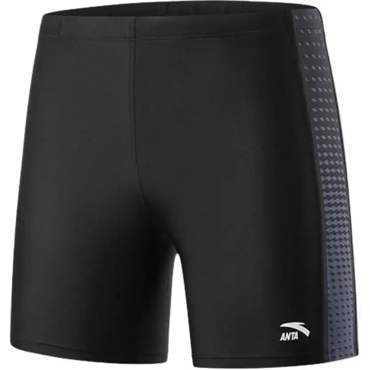 Anta Swimming Shorts Men's Black/Blue Color