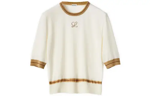 LOEWE FW21 Sweater Women's Cream