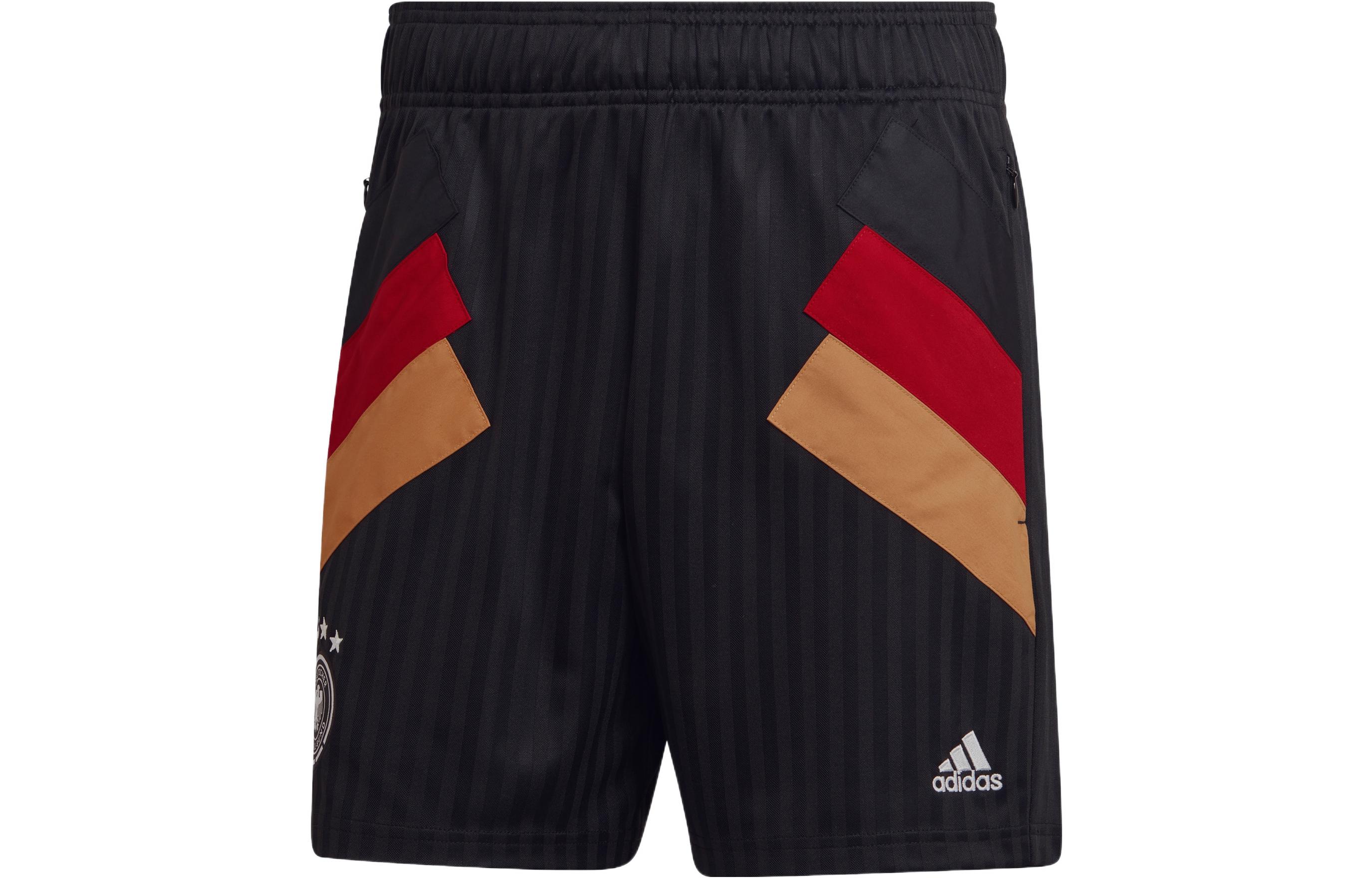Adidas, quick dry sports football black trousers, with your logo imprint, loose straight fit