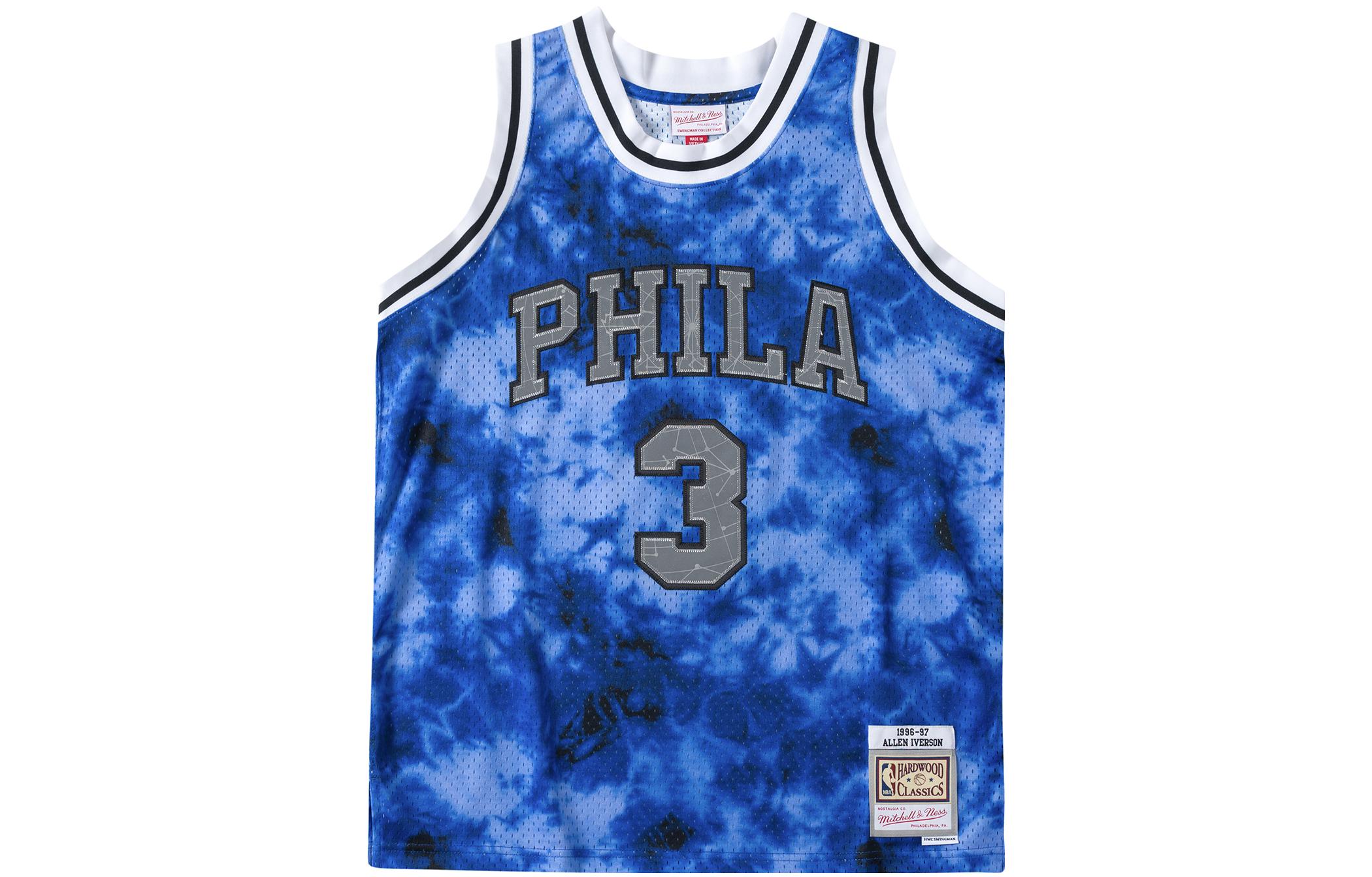 Mitchell Ness Basketball Jersey Men’s Blue