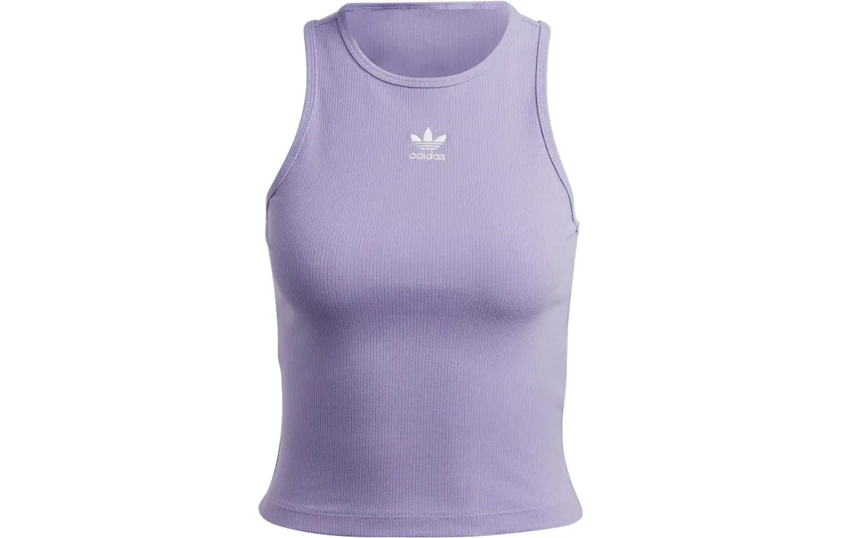 adidas originals Adicolor Essentials Rib Tank Top 'Magic Lilac'