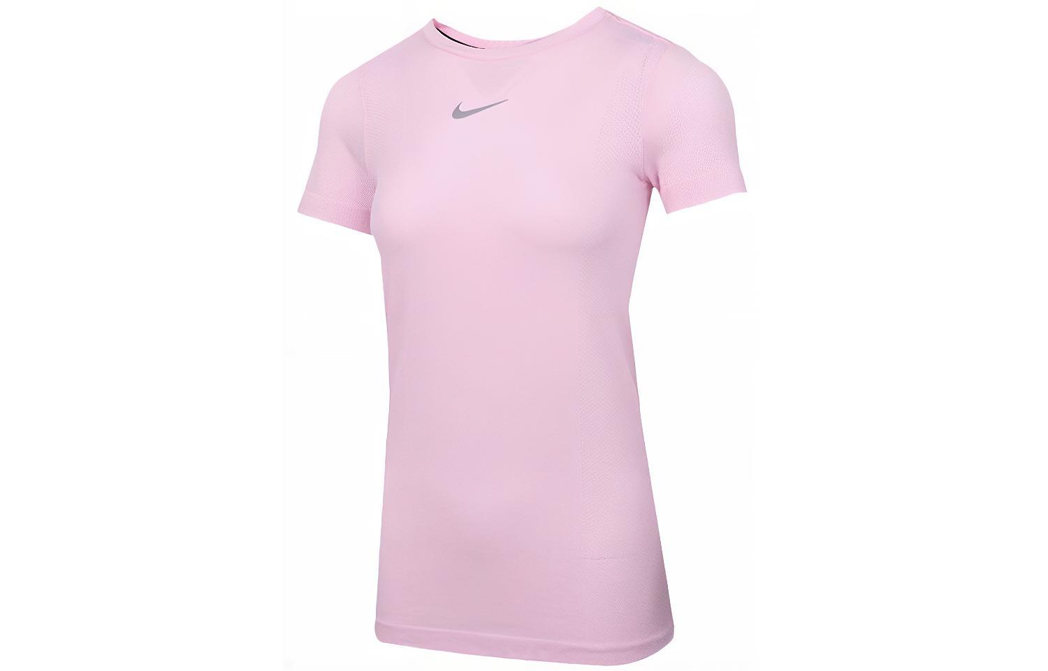 Женская футболка Nike Infinite Dri-FIT (розовая) — фото 1
