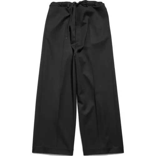Balenciaga Drawstring Elastic Waist Tailored Pants