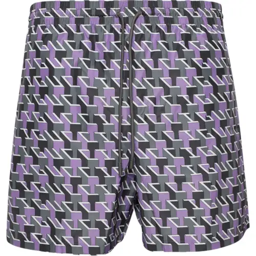 GUCCI All over Print Swim Shorts