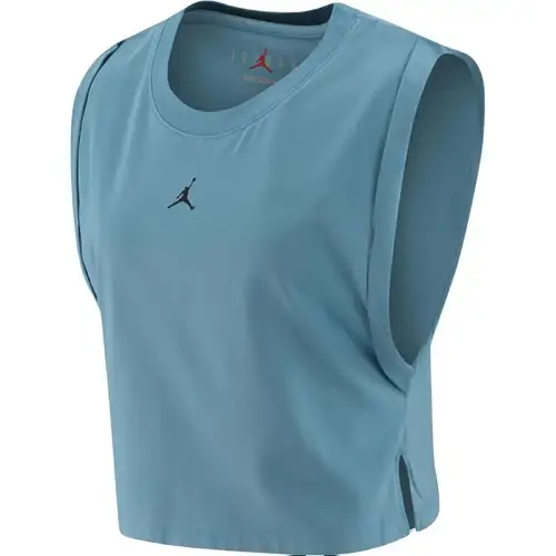 Jordan Tank Tops Women's Cerulean Straight Fit