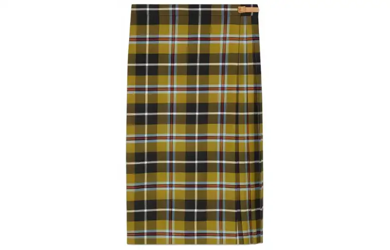 GUCCI Skirts Men's Yellow Mid Length Other
