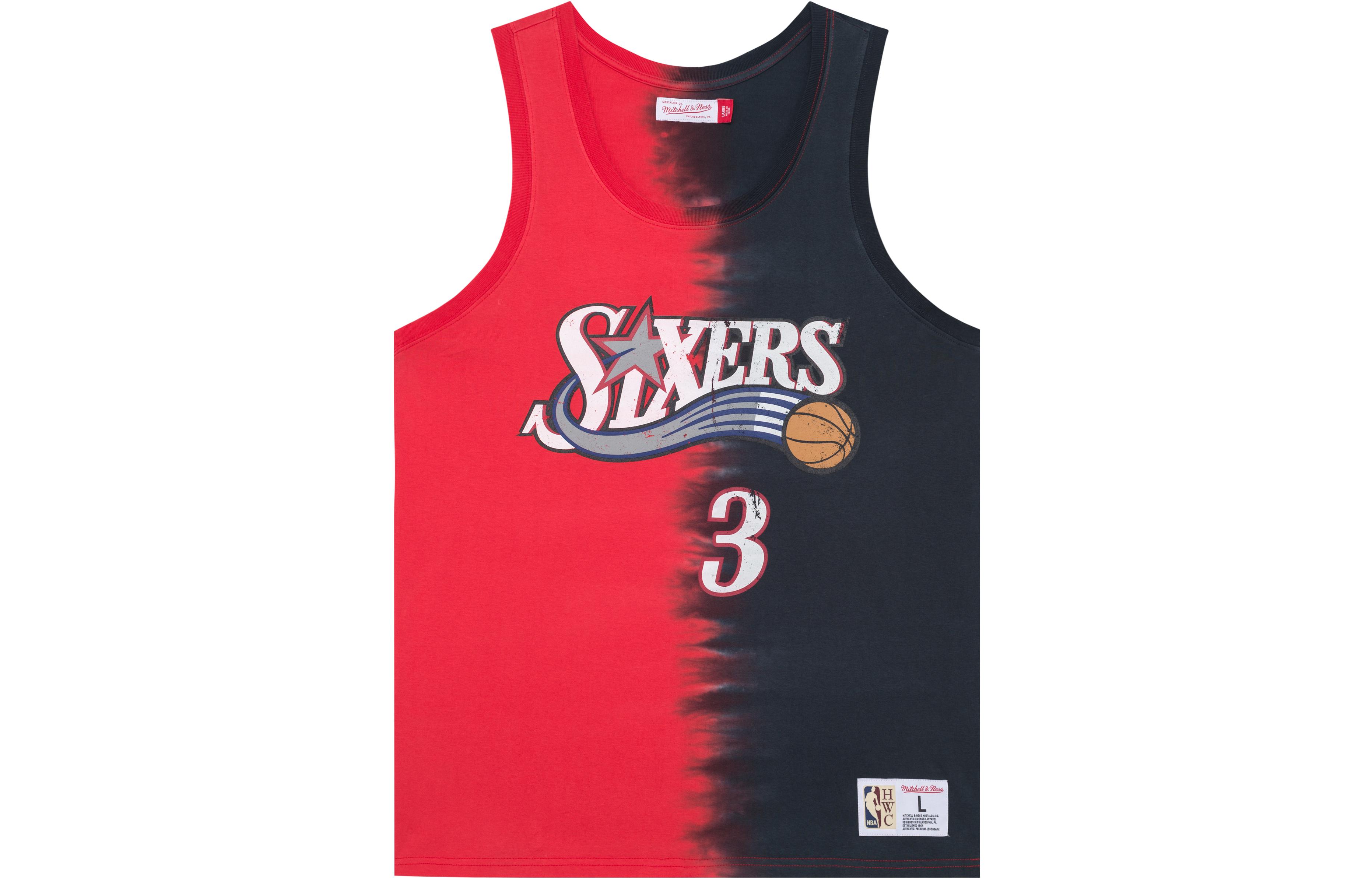 Mitchell Ness Basketball Jersey Men’s Red Black