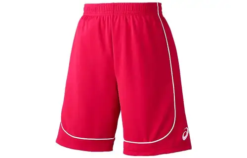 ASICS Casual Shorts Men's Red Moderate