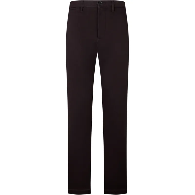 Tommy Hilfiger Warm Fleece Lined Shiny Business Commuting Straight Fit Pants Casual Pants Men's