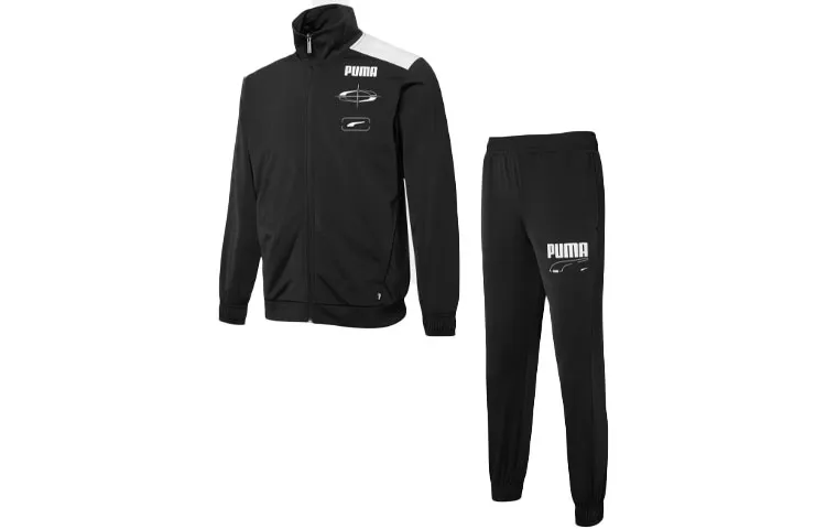 PUMA Sweatshirt Sets Men's Stand Collar Moderate