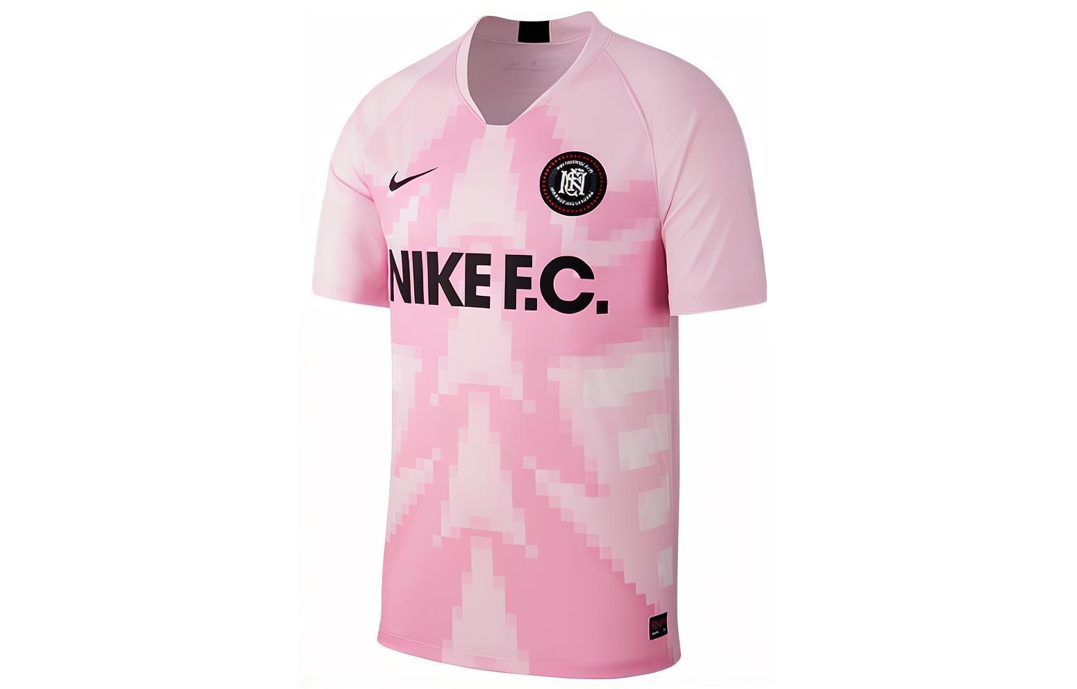 Nike FC Alphabet Printing Soccer/Football Short Sleeve T-Shirt