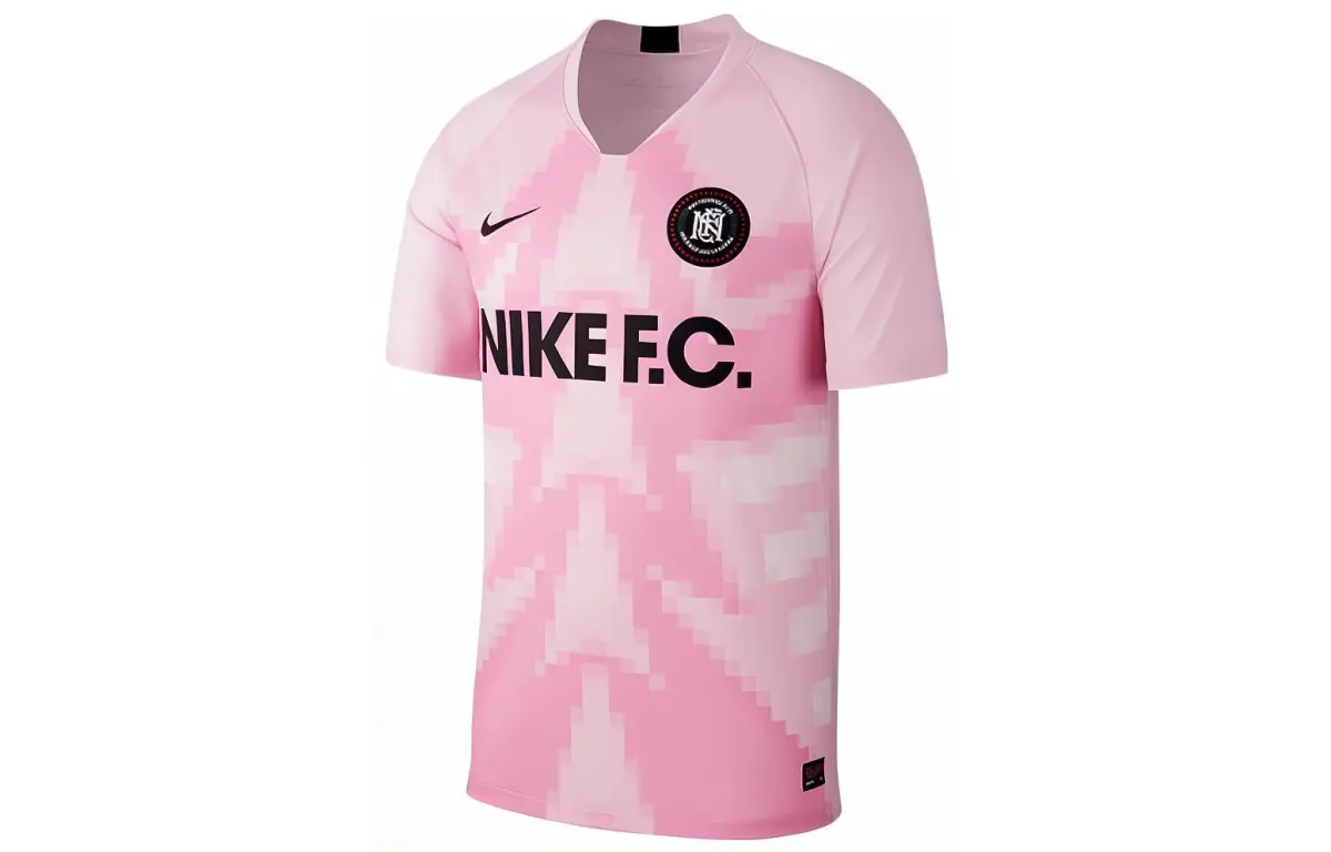 Nike FC Alphabet Printing Soccer/Football Short Sleeve T-Shirt
