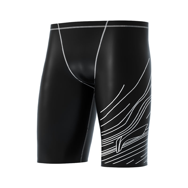 Li Ning Swimming Shorts Men's Black
