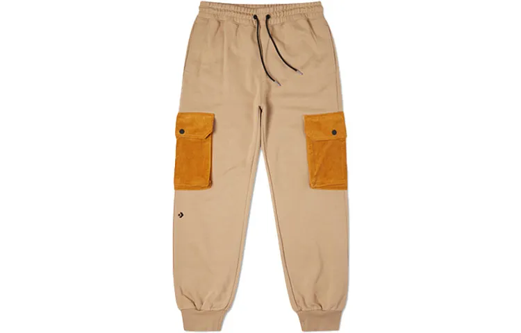 Converse Sports Pants Men's Khaki Thickened