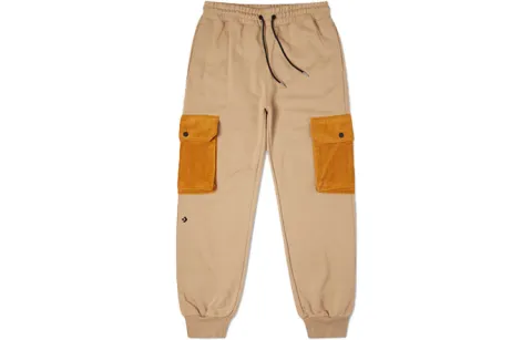 Converse Sports Pants Men's Khaki Thickened