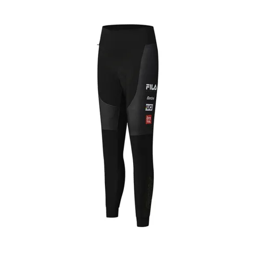 FILA CYCLING Casual Pants Unisex Pitch Black