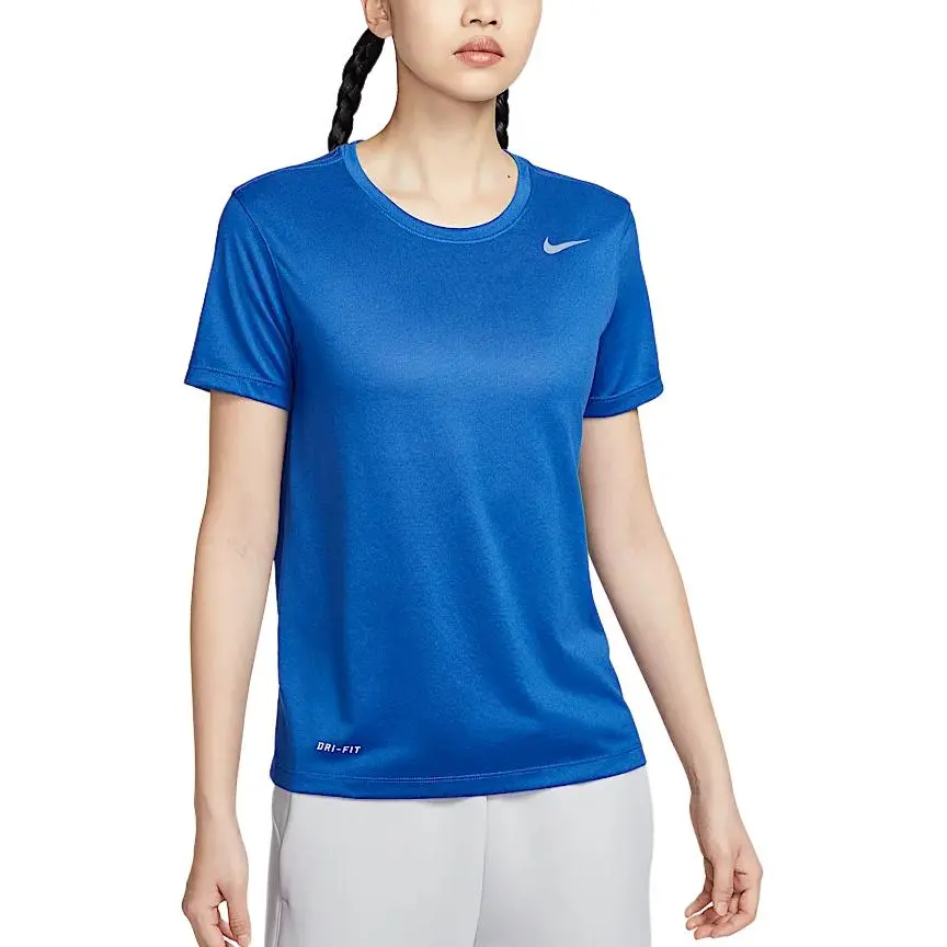 Nike Dri Fit T Shirt Women's Royal Blue