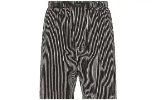 Balenciaga Casual Shorts Men's Black Moderate