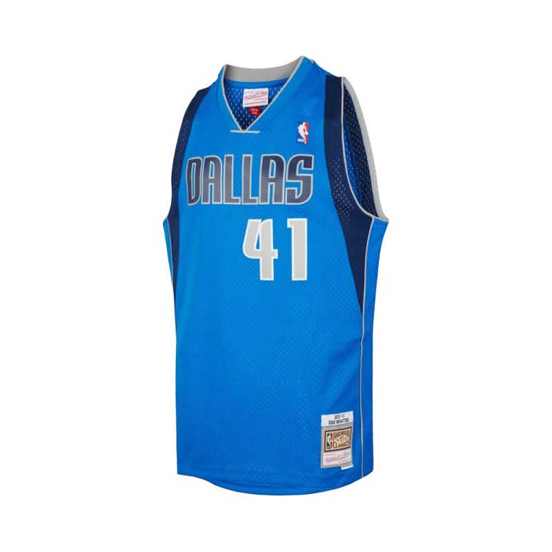 Mitchell Ness Basketball Jersey Unisex Blue