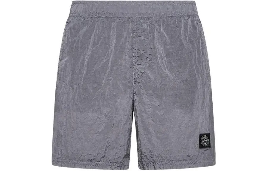 STONE ISLAND Casual Shorts Men's Gray