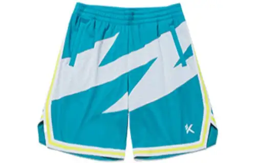ANTA Basketball Collection Basketball Shorts Men's Blue Moderate Straight Fit Pants