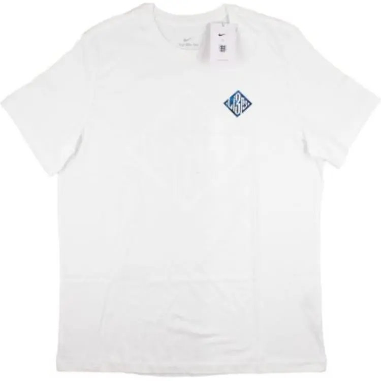 Nike Soccer Jerseys Men's White Moderate Straight Fit