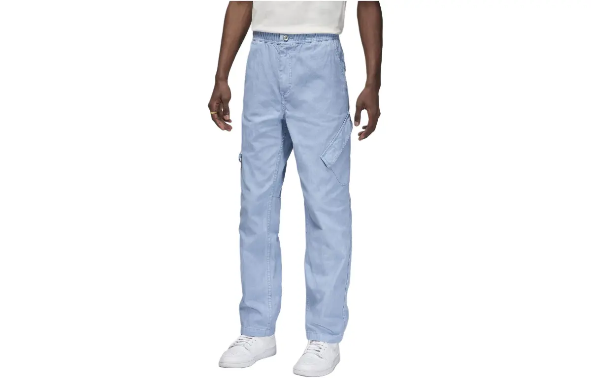 Jordan Essentials Casual Pants Men's Blue Gray