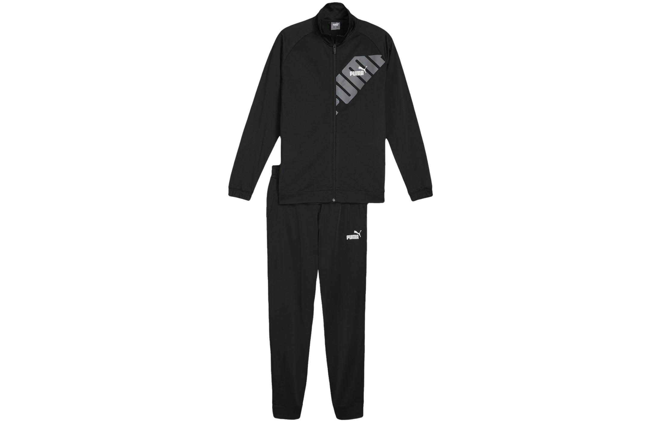PUMA POWER POLY TRACKSUIT Casual Sportswear Men’s Black