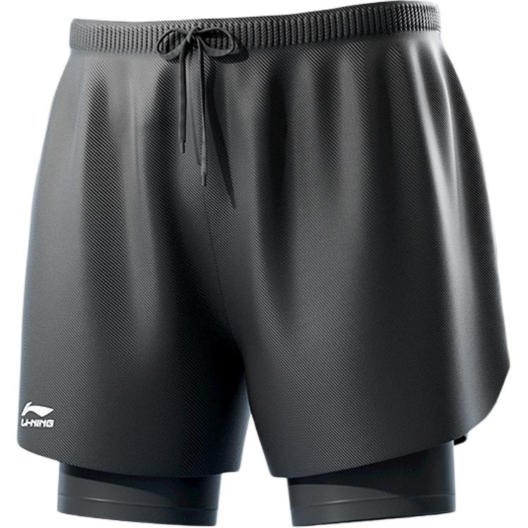 Li Ning Men’s Swimwear Men’s Casual Surf Swimsuit