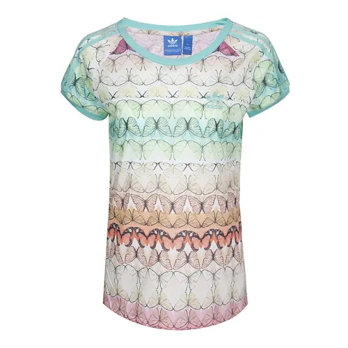 Adidas Originals T Shirt Women's Blue