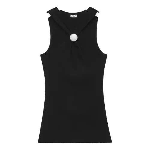 LOEWE Sleeveless Knitted Top
