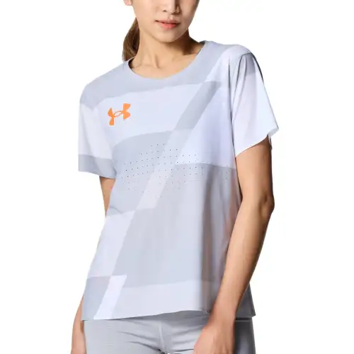 Under Armour SS25 T Shirt Women's Halo Gray/Mode Gray