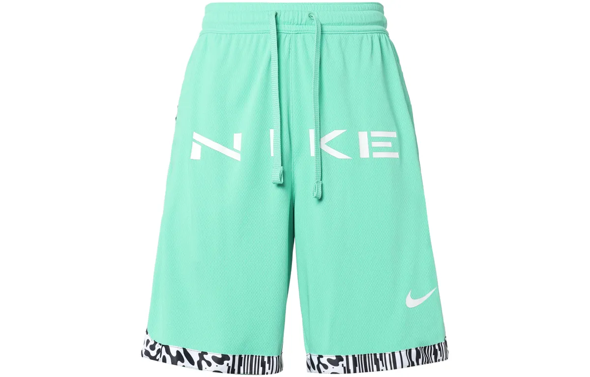 Nike SS23 Chinese High School Basketball League Basketball Shorts Men's Light Mint Green